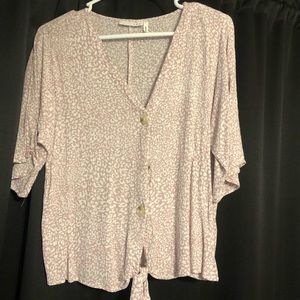 Brand- LUQ Size Medium, color is a light purple